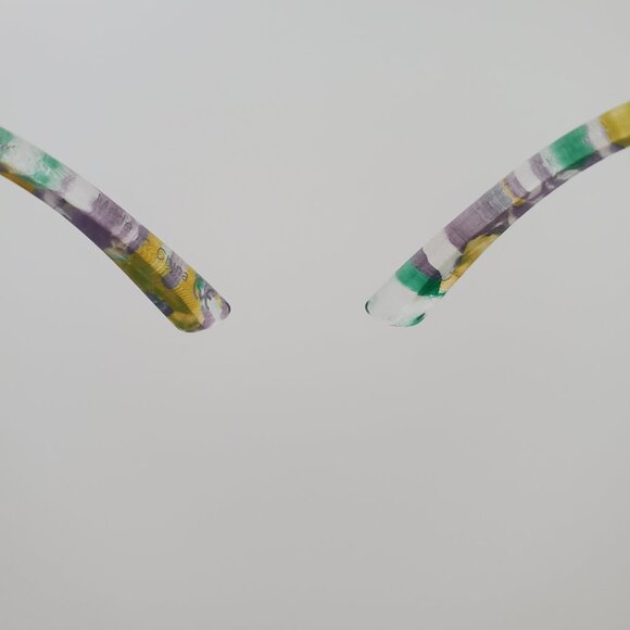 NWOT MAX STUDIO Women's Readers Reading Glasses +1.50 Oval Lens Pastel Florals - Picture 8 of 8